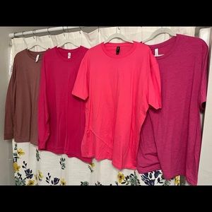 Pink Blank Tee Bundle